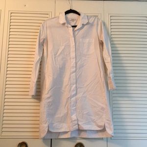 White MADEWELL Shirt Dress